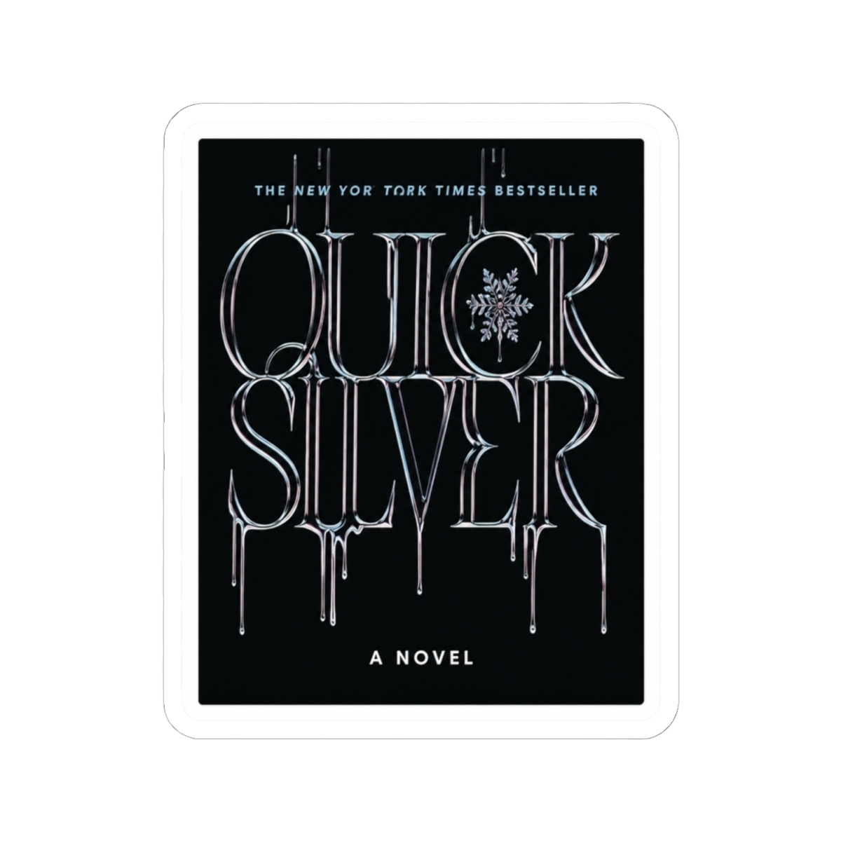 Quicksilver Callie Hart Book Sticker - alternate angle 1, merchandise