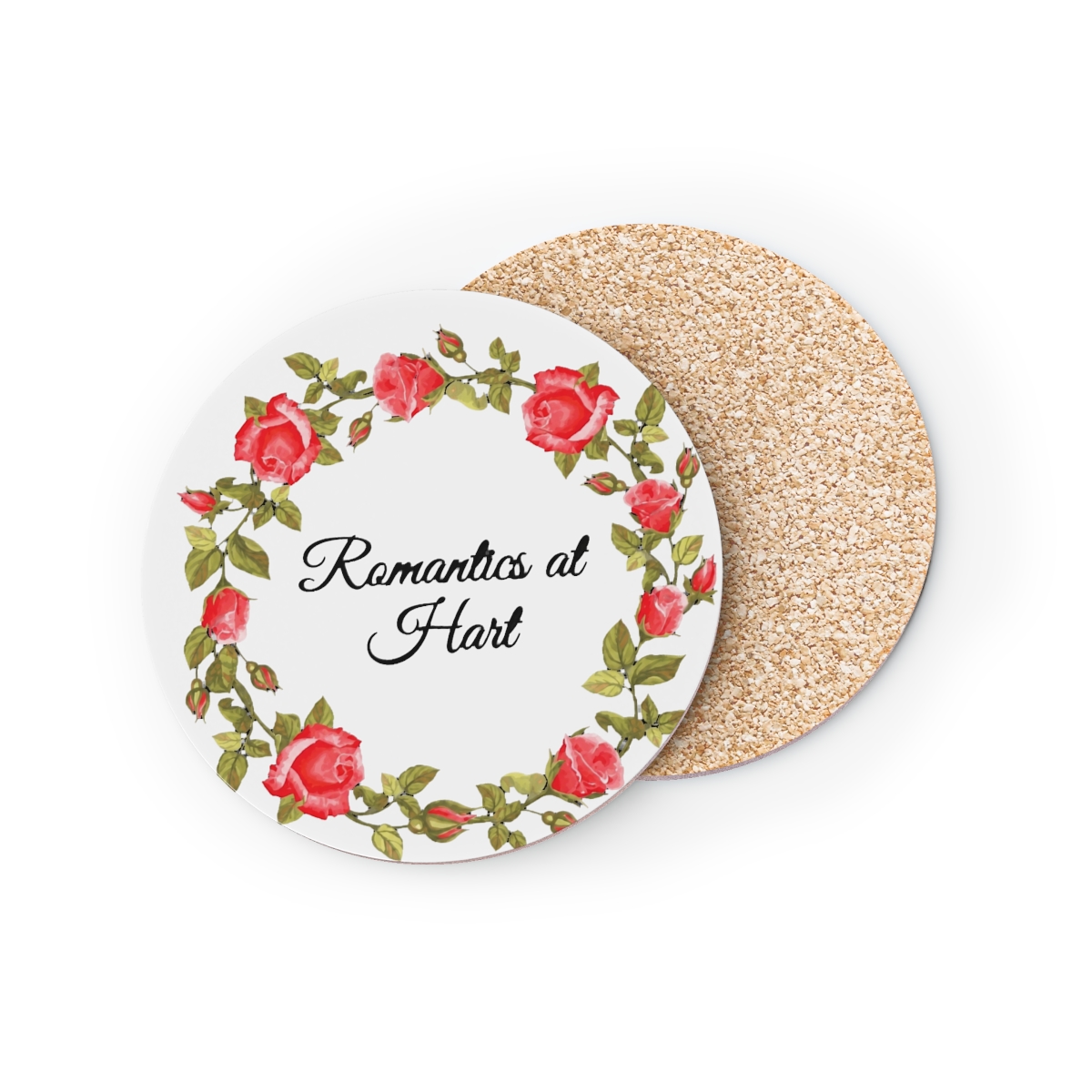 Romantics at Hart Square Paper Coaster | Callie Hart