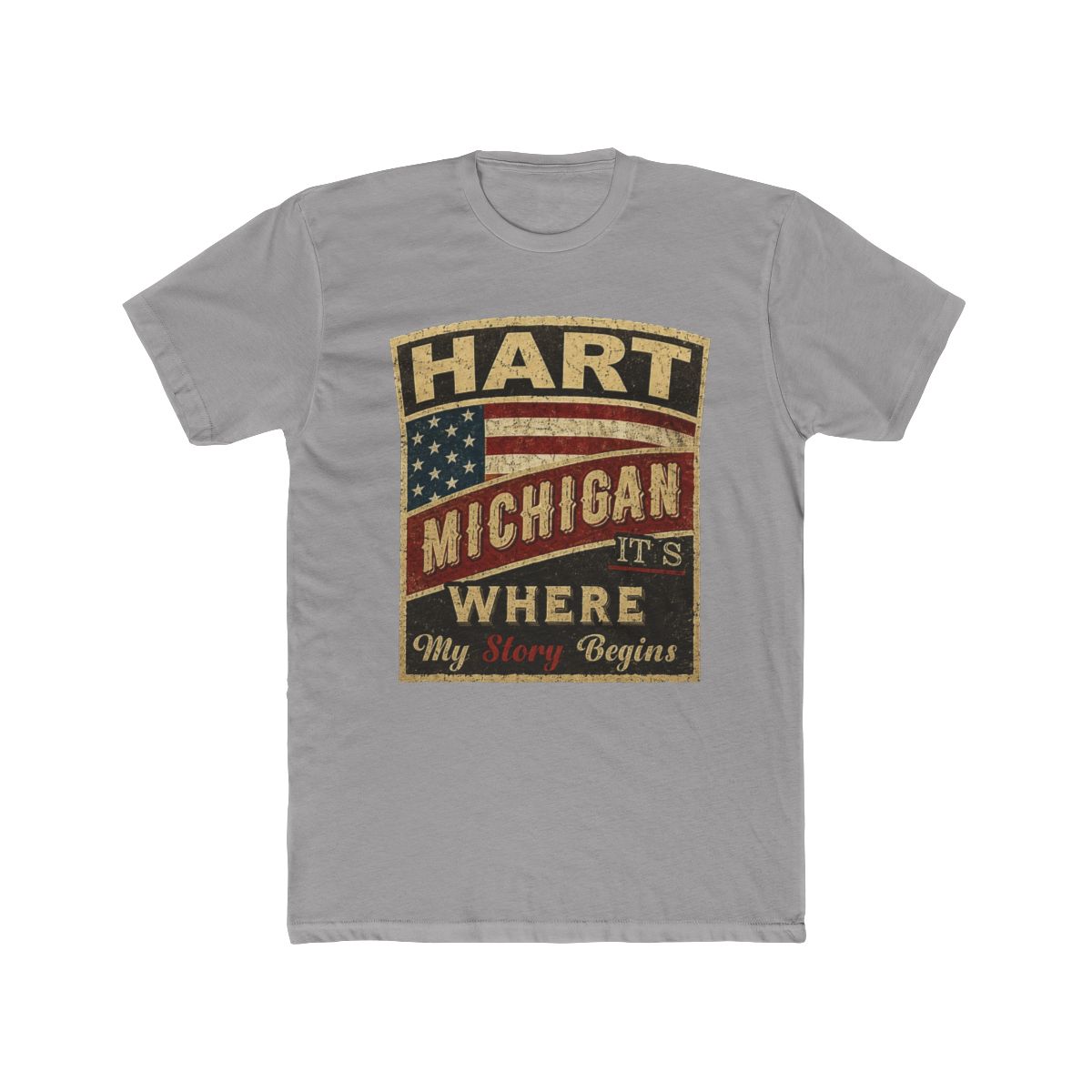 HART, MI It's where my Story begins T Shirt | Callie Hart