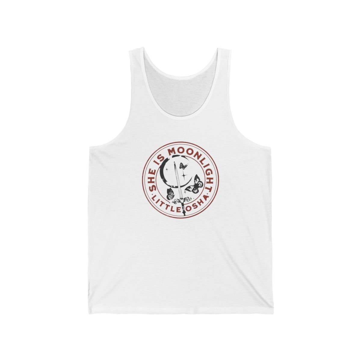Kingfisher and Little Osha, Quicksilver, Callie Hart, Fisher Saeris Fae Romance Tank Top